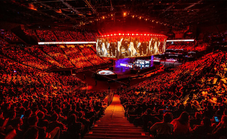 Championnat League of Legends à l'Accor Arena de Bercy